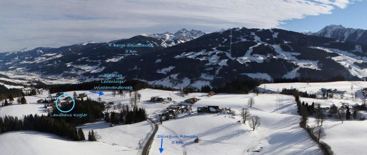 Apartmán Landhaus Kogler Ramsau am Dachstein Exteriér fotografie